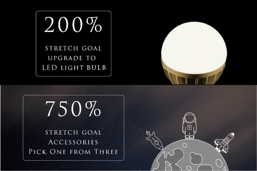OVER 750% RAISED! | Luna: Bring the moon along with you